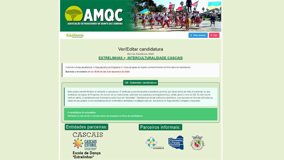 AMQC Projeto Bairros Saudáveis